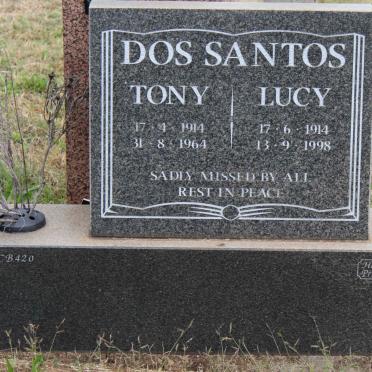 SANTOS Tony, dos 1914-1964 &amp; Lucy 1914-1998