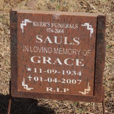 SAULS Grace 1934-2007
