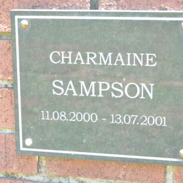 SAMPSON Charmaine 2000-2001