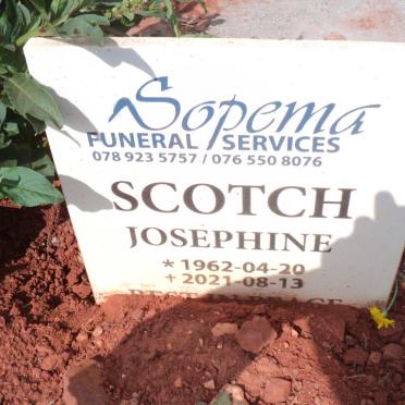 SCOTCH Josephine 1962-2021