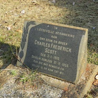 SCOTT Charles Frederick 1910-1956