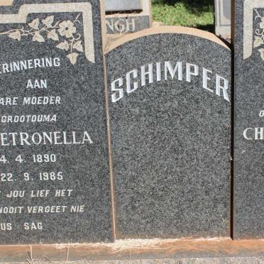 SCHIMPER Christiaan Lawrence 1890-1958 &amp; Sarah Petronella 1890-1985