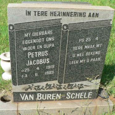 SCHELE Petrus Jacobus, VAN BUREN 1919-1983