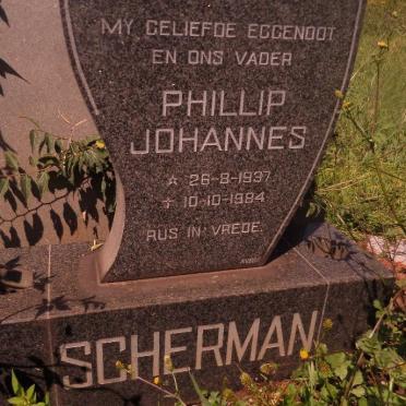 SCHERMAN Phillip Johannes 1937-1984