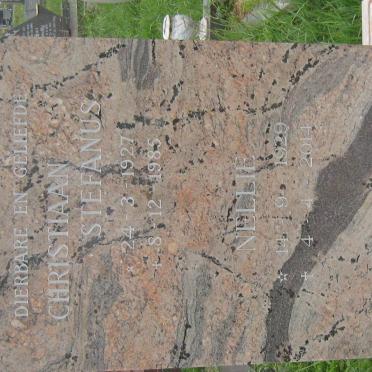 SCHOLTZ Christiaan Stefanus 1927-1985 &amp; Nellie 1929-2014