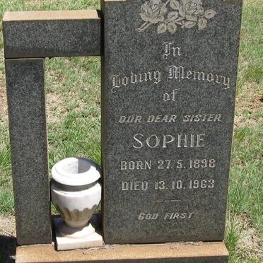 SCOTT Sophie 1898-1963