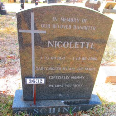 SCHINZL Nicolette 1971-2006