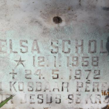 SCHOLTZ Elsa 1958-1972
