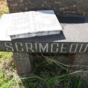 SCRIMGEOUR Robert Harper -1969 &amp; Constance Mary -1971