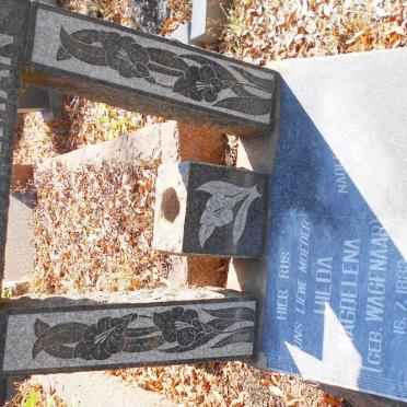 SCHOEMAN Hilda Magdelena nee WAGENAAR 1883-1961