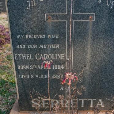 SERRETTA Ethel Caroline 1884-1962
