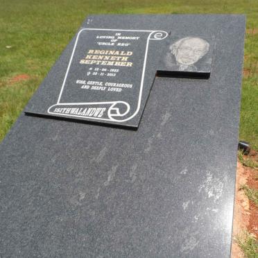 SEPTEMBER Reginald Kenneth 1923-2013