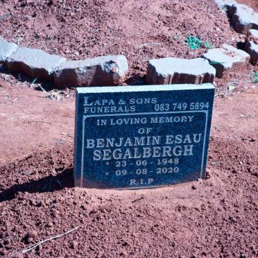 SEGALBERGH Benjamin Esau 1948-2020