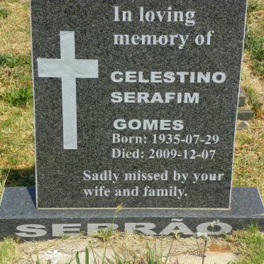SERRAO Celestino Serafim Gomes 1935-2009