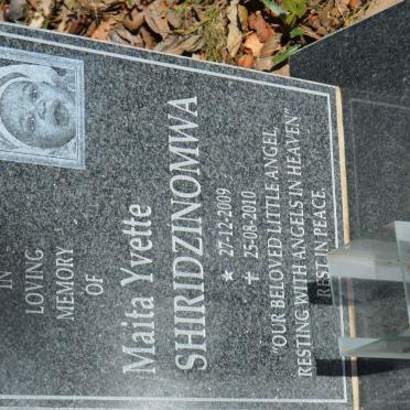 SHIRIDZINOMWA Maita Yvette 2009-2010