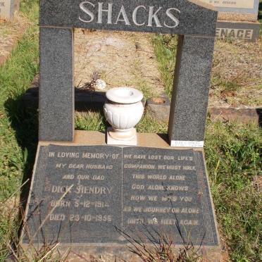 SHACKS Dick Hendry 1914-1956