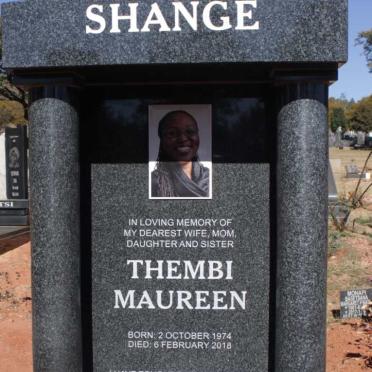 SHANGE Thembi Maureen 1974-2018