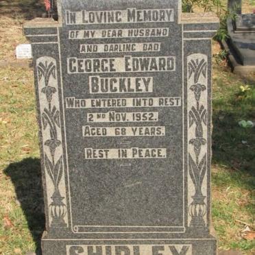 SHIRLEY George Edward Buckley -1952