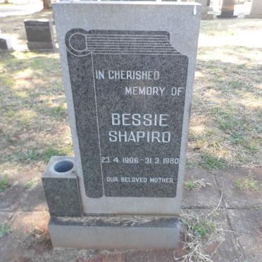 SHAPIRO Bessie 1906-1980