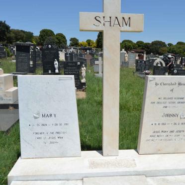 SHAM Johnny 1918-1976 &amp; Mary 1928-2015