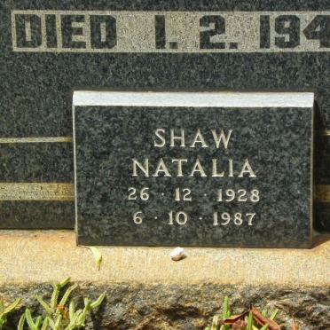 SHAW Natalia