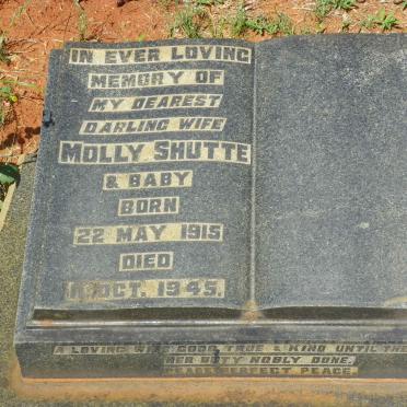SHUTTE Molly 1915-1945 :: SHUTTE Baby