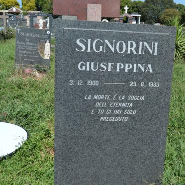SIGNORINI Giuseppina 1900-1983