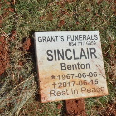SINCLAIR Benton 1967-2017