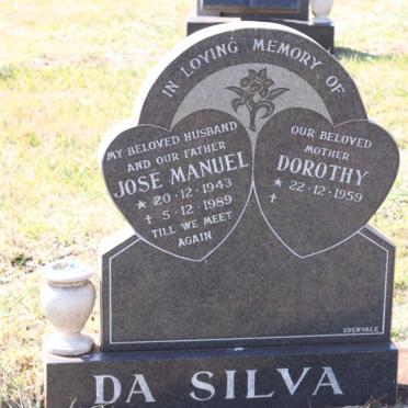 SILVA Jose Mauel, da 1943-1989 &amp; Dorothy 1959-