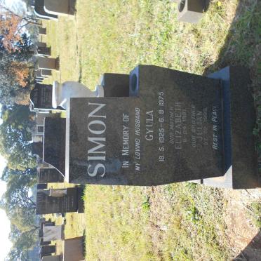SIMON Gyula 1925-1975 &amp; Elizabeth -1997 :: SIMON Julian -1999