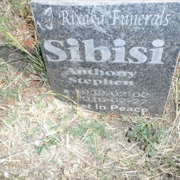 SIBISI Anthony Stephen 1939-2016