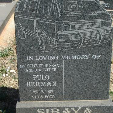 SIBAYA Pulo Herman 1967-2005