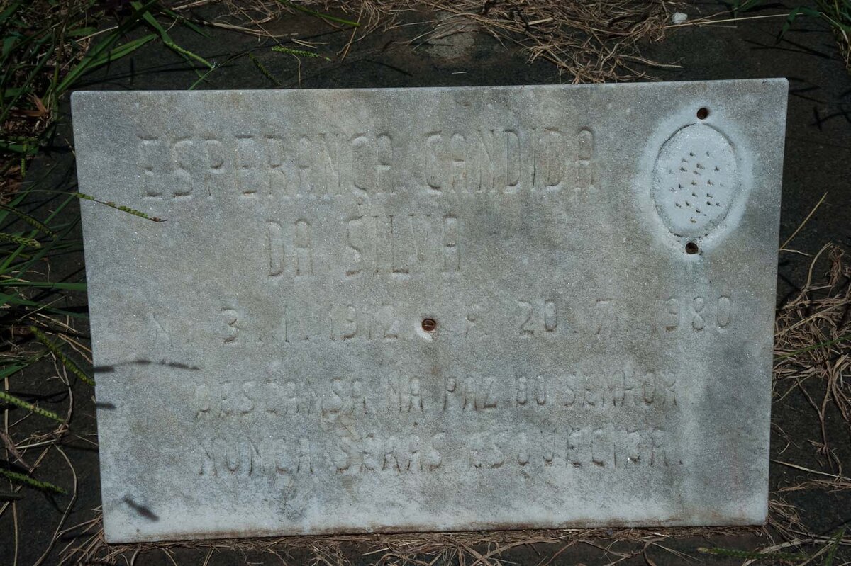 SILVA Esperanca Sandiba, da 1912-1980