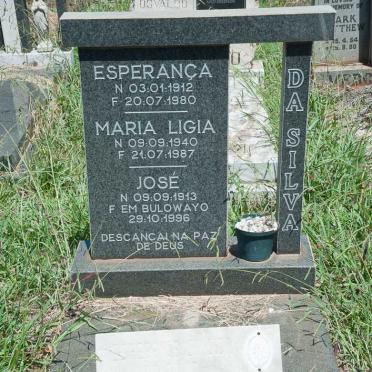 SILVA Jose, da 1913-1996 &amp; Esperanca 1912-1980 :: DA SILVA Maria Ligia 1940-1987