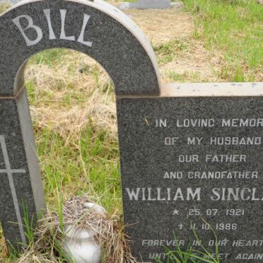 SINCLAIR William 1921-1986