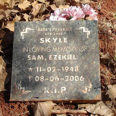 SKYLE Sam Ezekiel 1948-2006