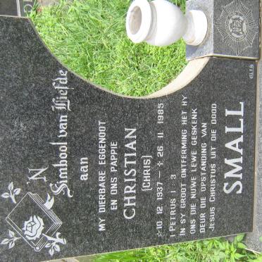 SMALL Christian 1937-1985