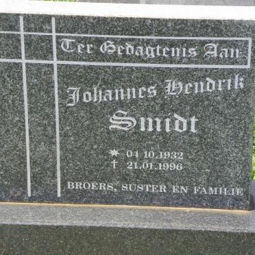 SMIDT Johannes Hendrik 1932-1996