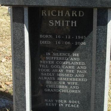 SMITH Richard 1945-2006