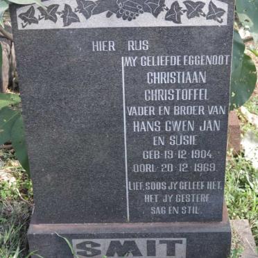 SMIT Christiaan Christoffel 1904-1969