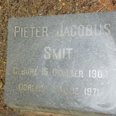 SMIT Pieter Jakobus 1879-1946 &amp; Maria Johanna 1878-1953 :: SMIT Pieter Jacobus 1904-1971