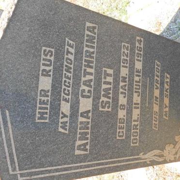 SMIT Anna Cathrina 1922-1964