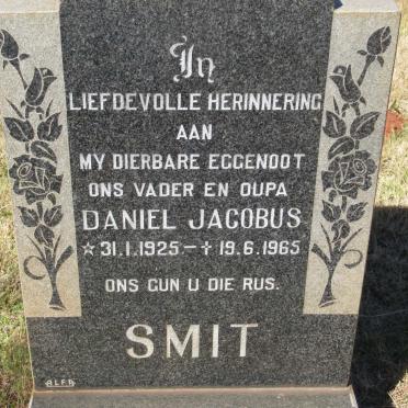 SMIT Daniel Jacobus 1925-1965