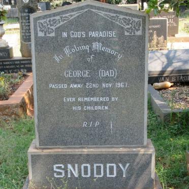 SNODDY George -1967