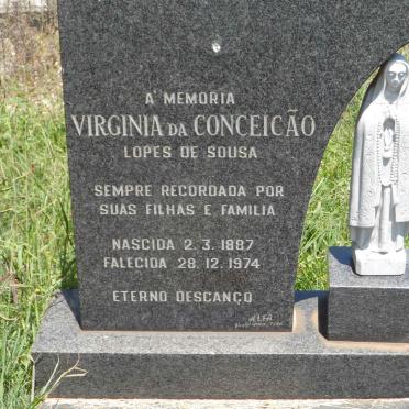 SOUSA Virginia da Conceicao Lopes, de 1887-1974