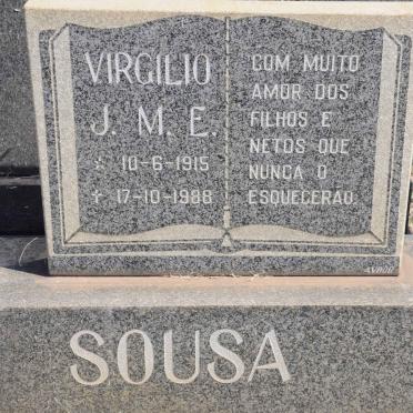SOUSA Virgilio J.M.E. 1915-1988
