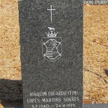SOARES Joaquim Eduardo Lopes Martins 1940-1993