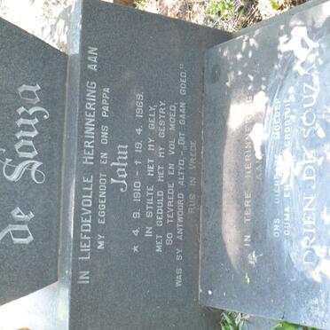 SOUZA John, de 1910-1969 &amp; Drien 1909-1986