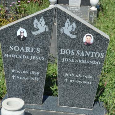 SOARES Marta De Jesus 1899-1983 :: DOS SANTOS Jose Armando 1960-2011