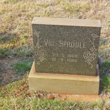 SPROULE Vic 1908-1965
